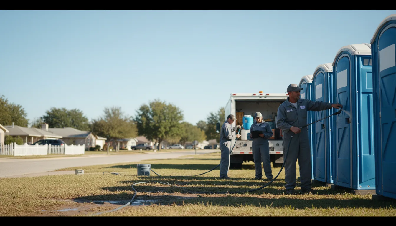 Long-Term Portable Toilet Rental in Davenport, IA near me